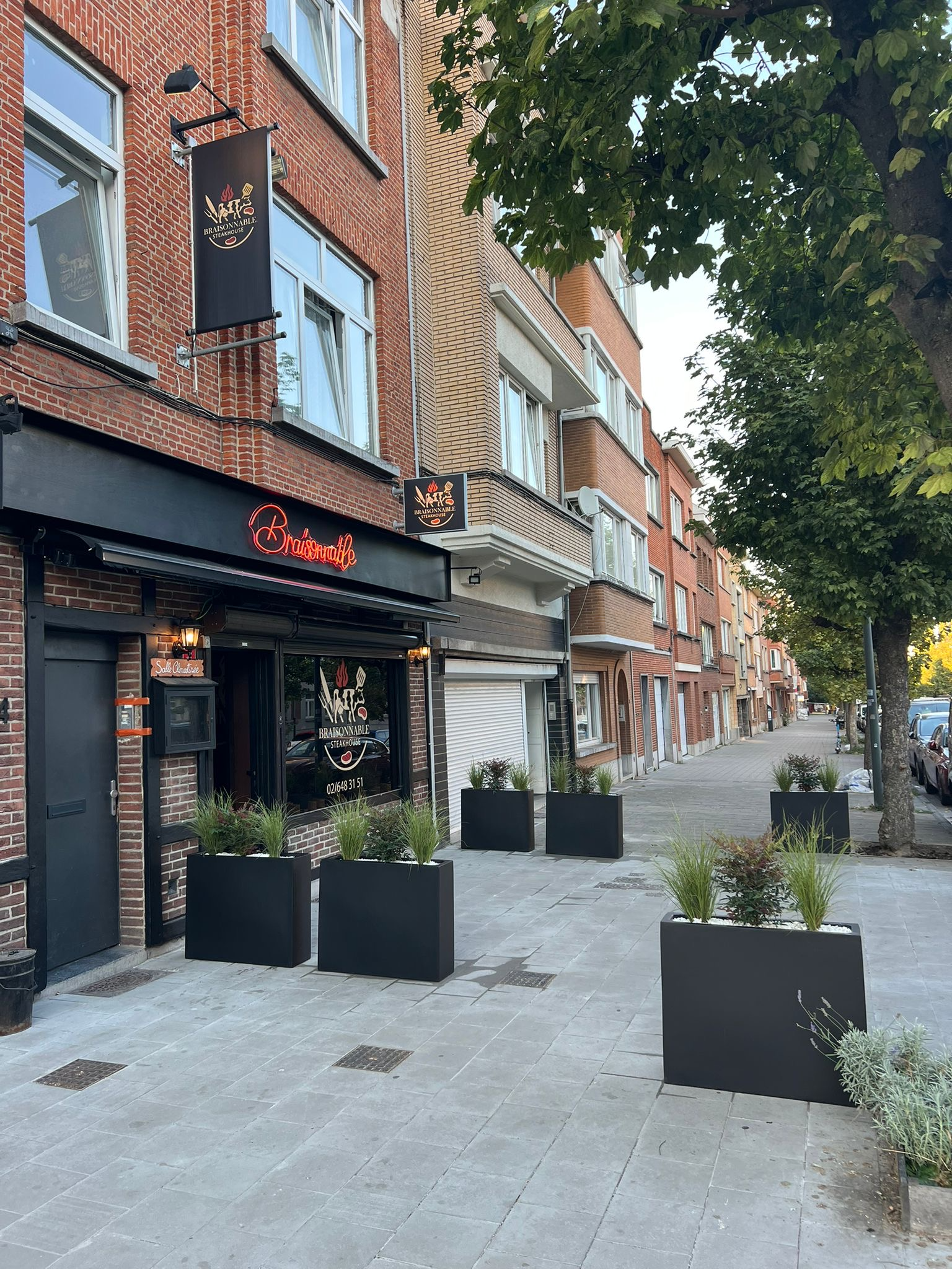 Entrée du restaurant